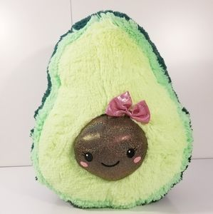 17" Justice Squishable Plush Avocado Pillow toy